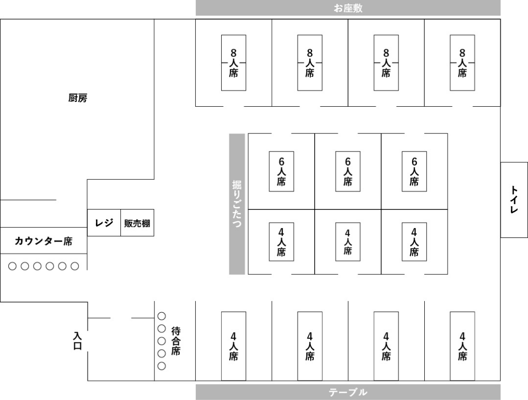 店内図